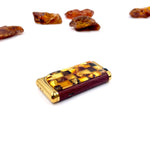 Load image into Gallery viewer, Lighter decorated with amber mosaic
