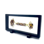 Load image into Gallery viewer, Facial massager decorated with amber mosaic
