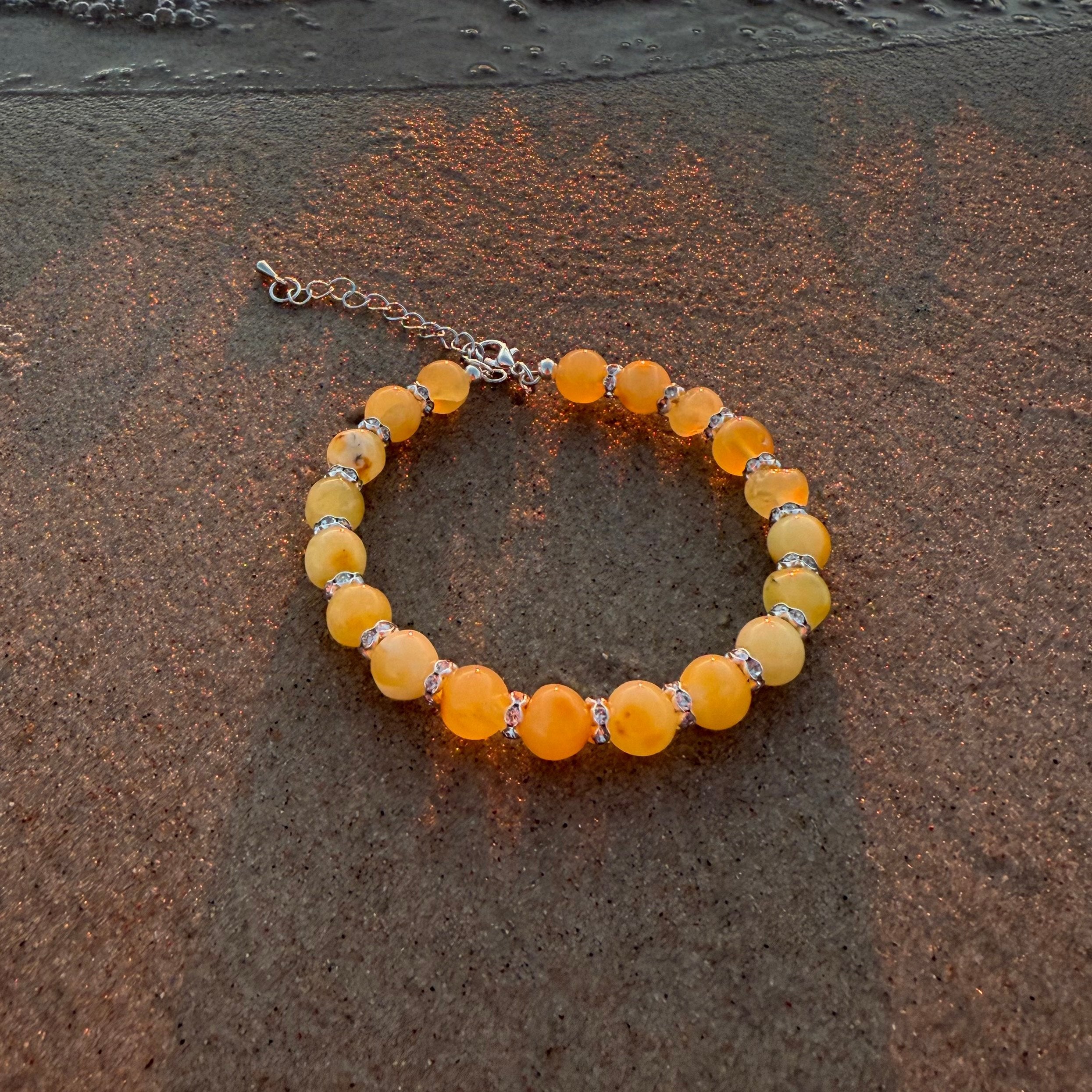 Yellow Amber Bracelet