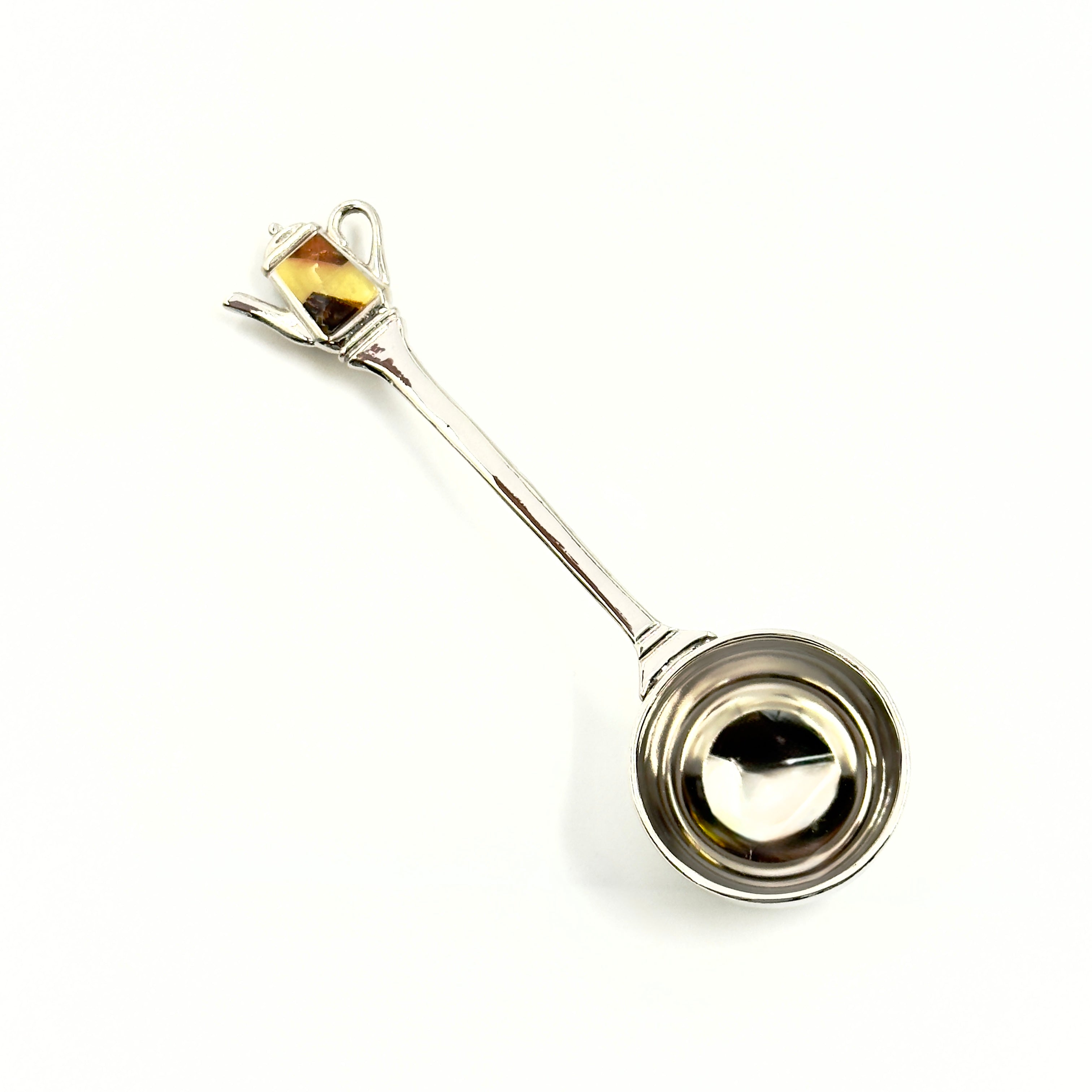 Coffee Spoon with Amber