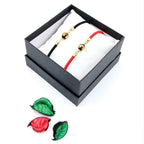 Baltic Amber Cord Bracelets Set of 2