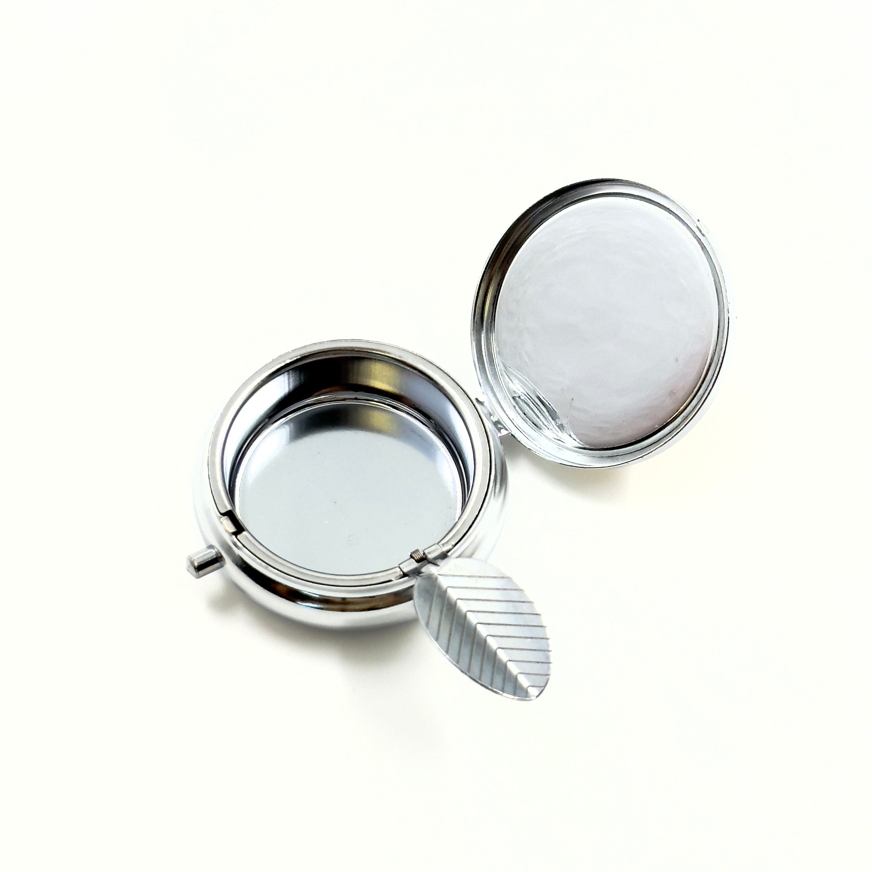 Modern amber ashtray