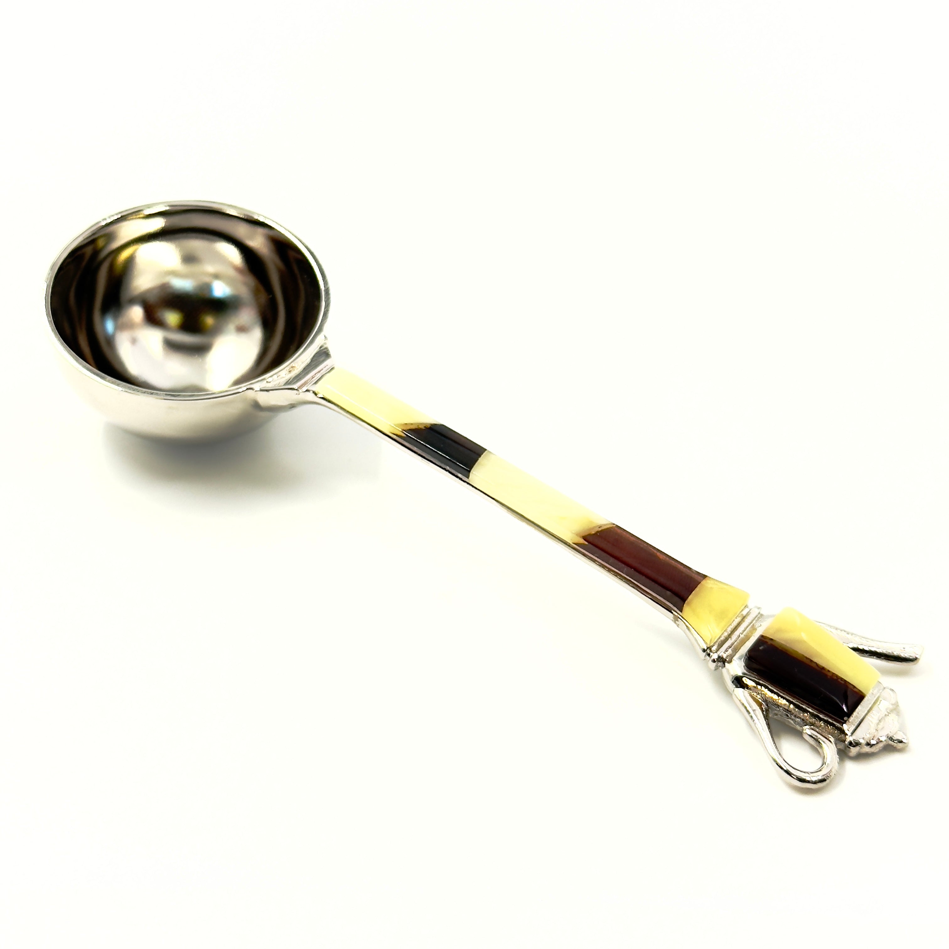 Coffee Spoon with Amber