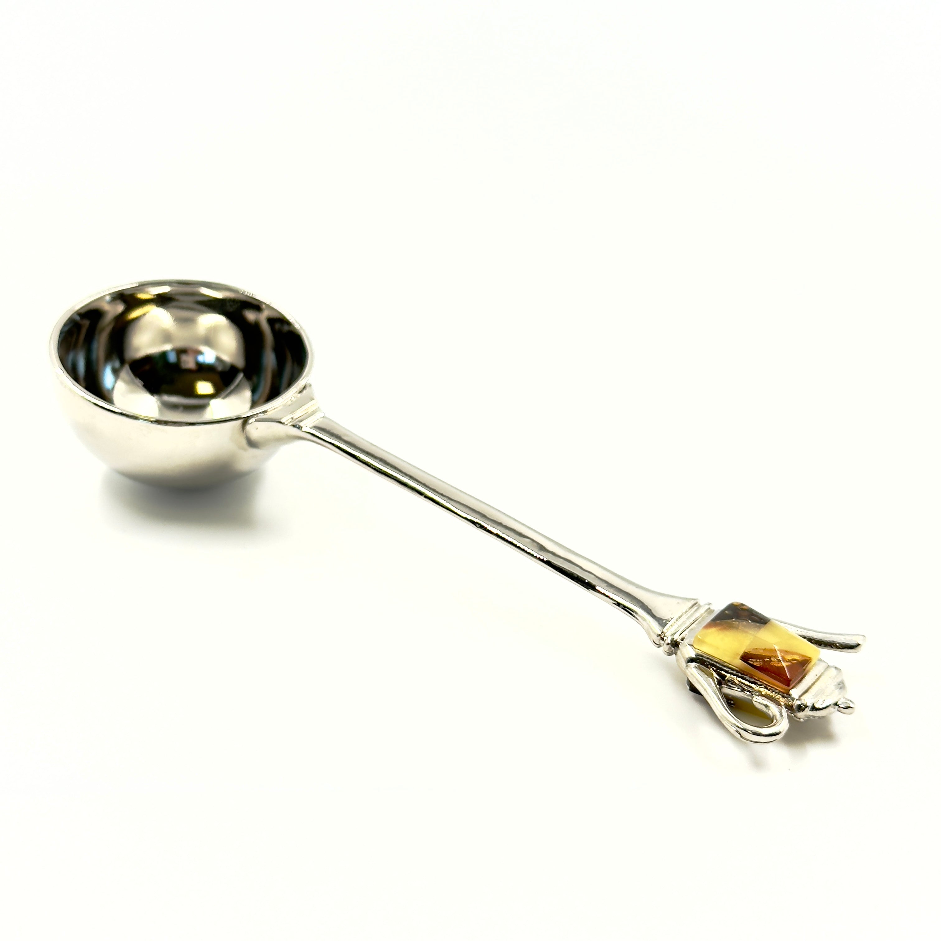 Coffee Spoon with Amber