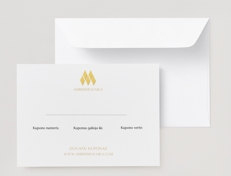 Gift Card Voucher Ambermozaika