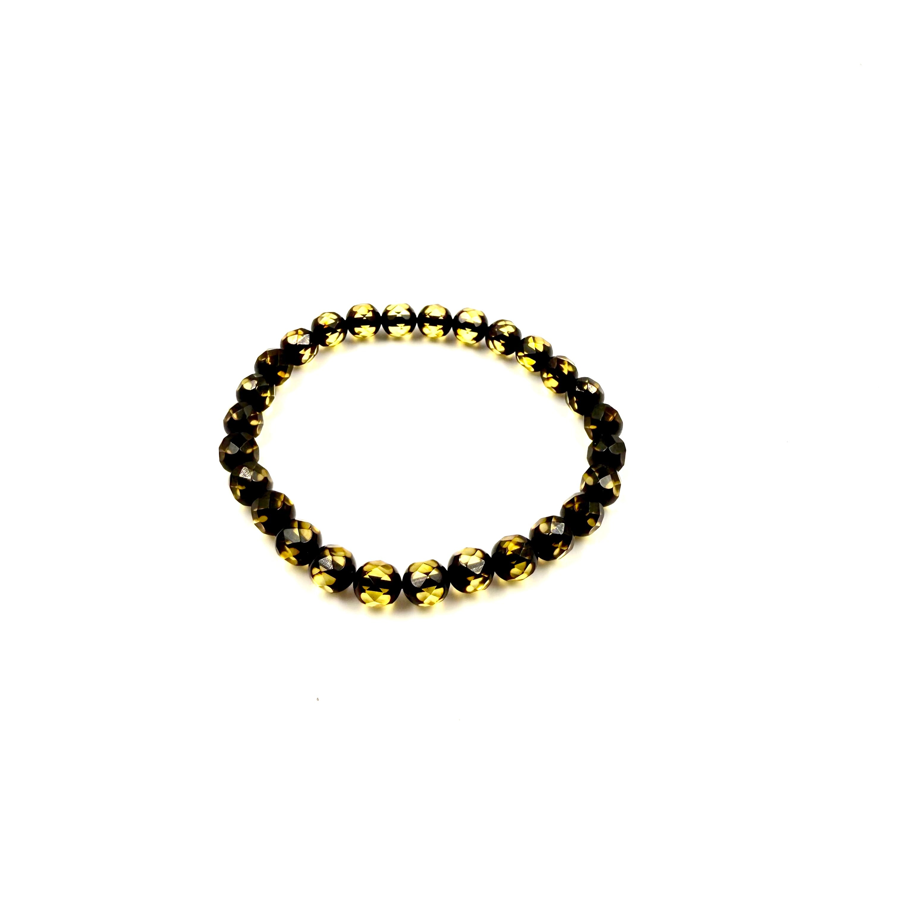 Green Amber Luxury Bracelet