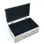 Jewelry  Case with Green Amber