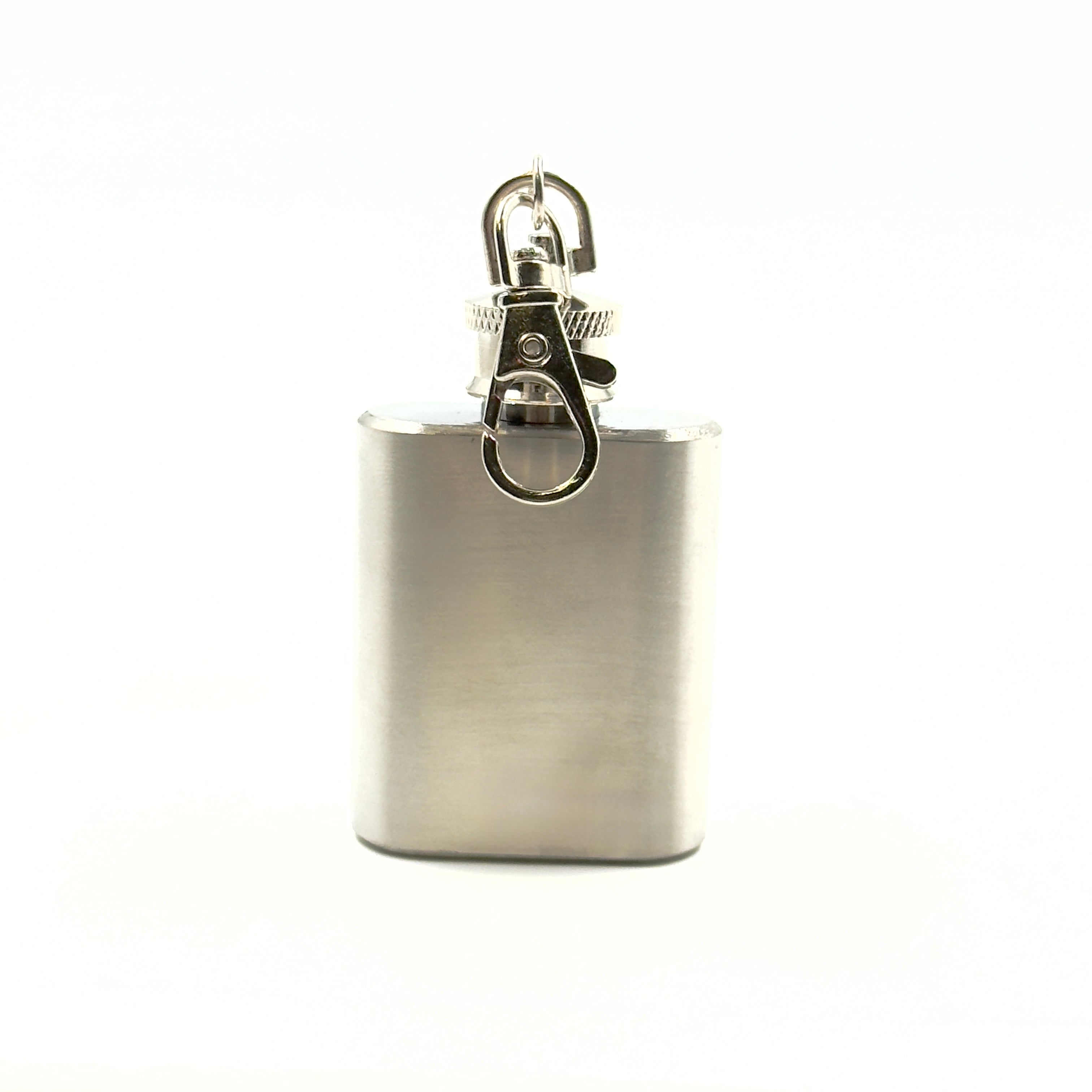 Mini Flask Keychain 50ml – Portable Metal Bottle Accessory