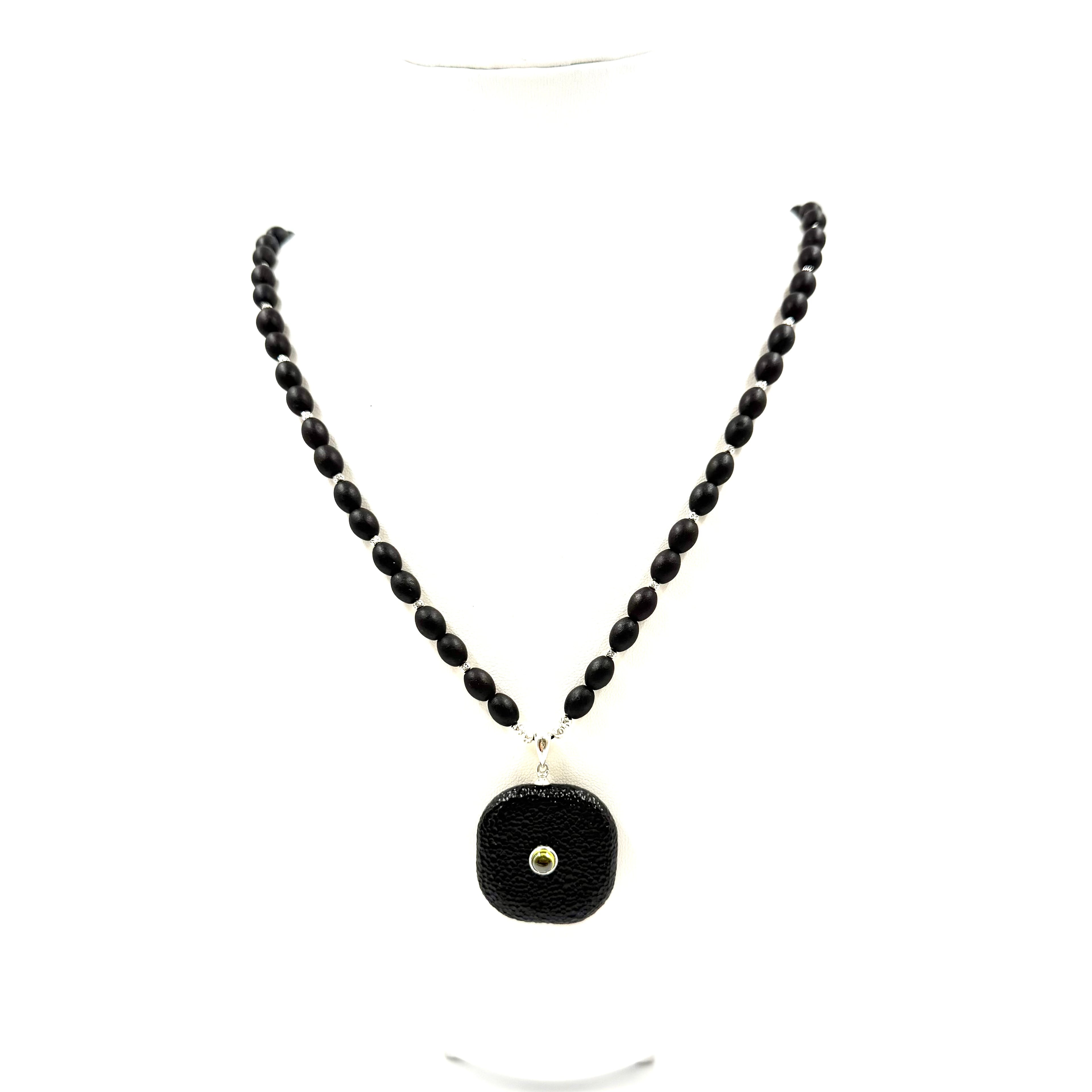 Necklace with Square Pendant