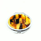 oval shaped mirror front