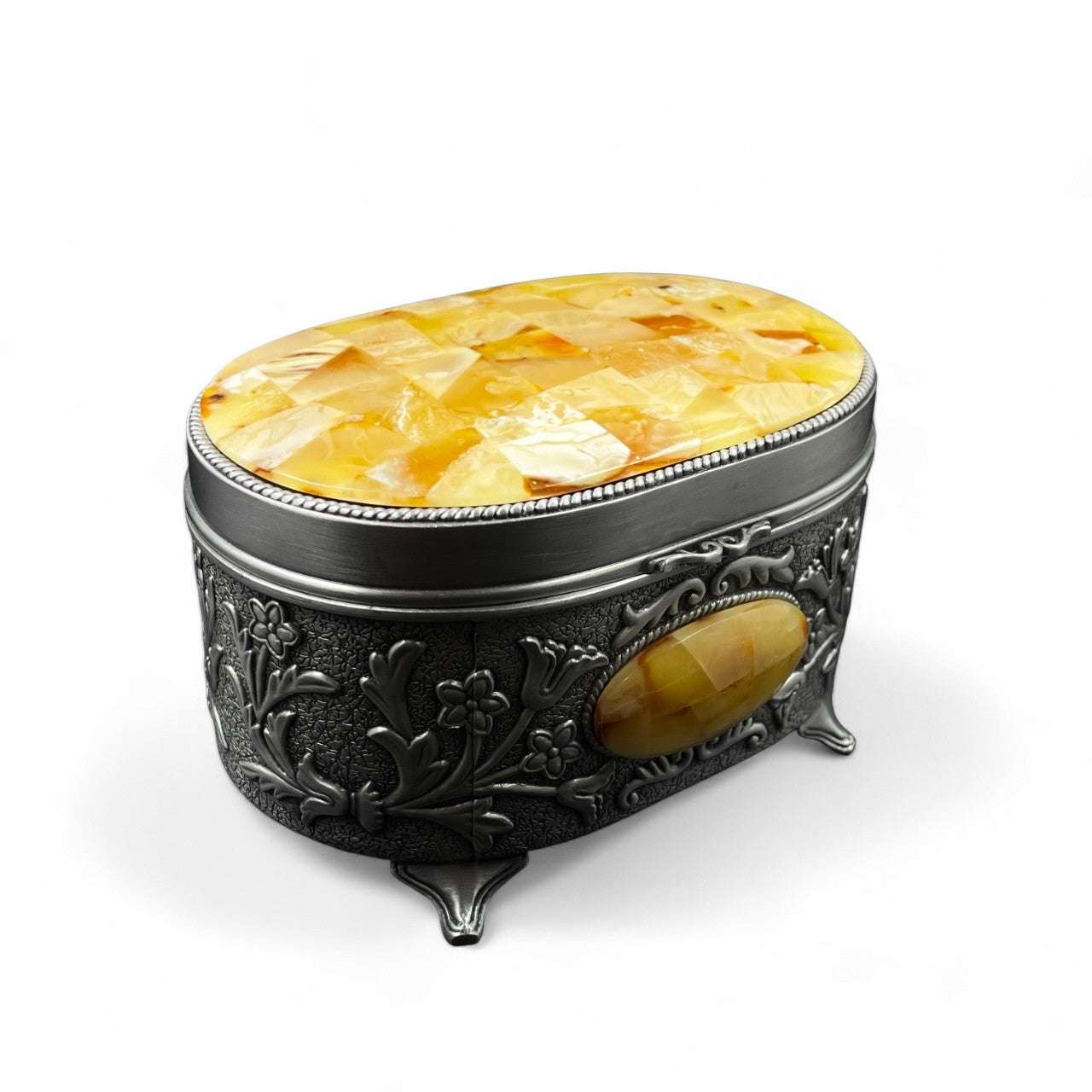 Light Amber Jewelry Box
