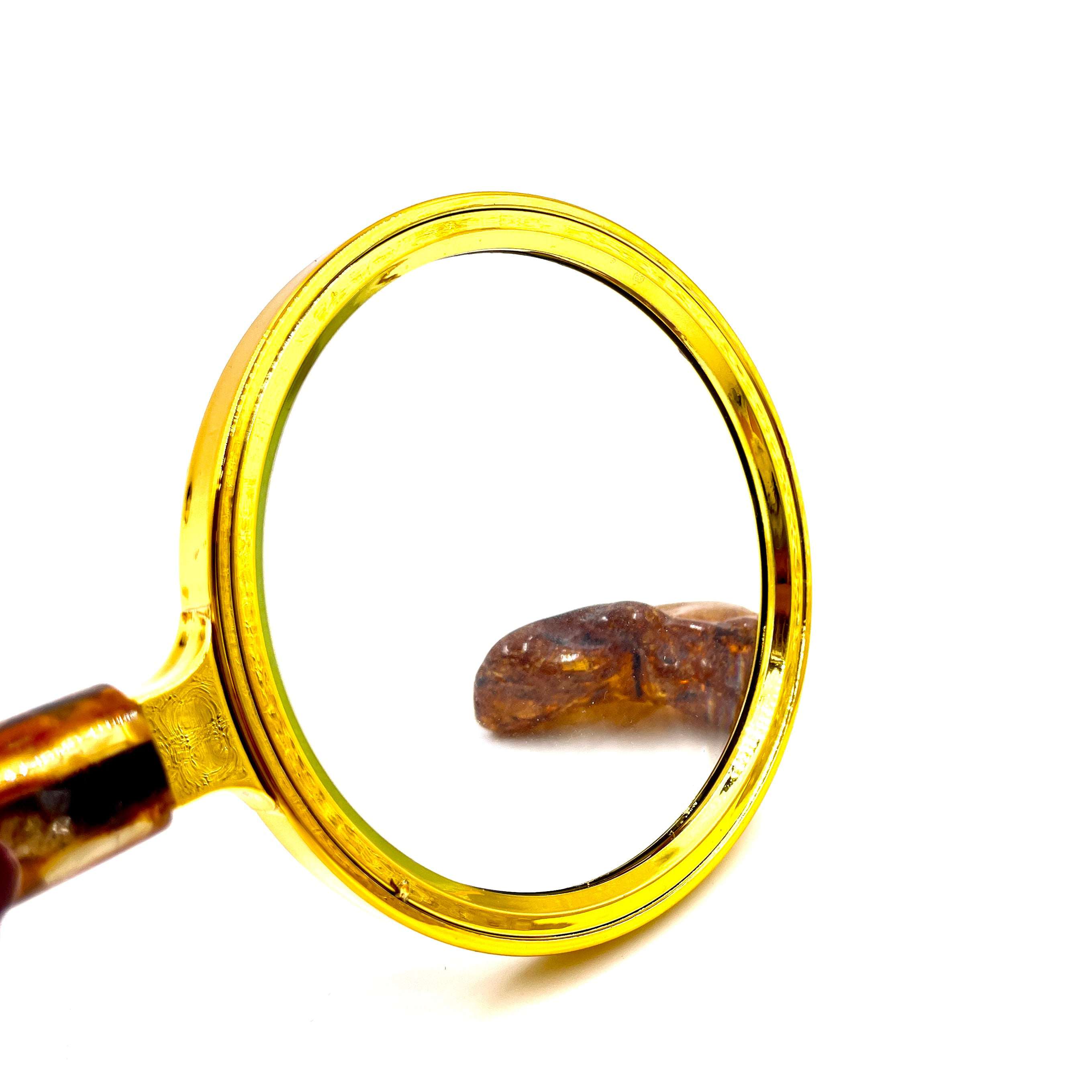 amber light and dark color decorated zoomer golden edged