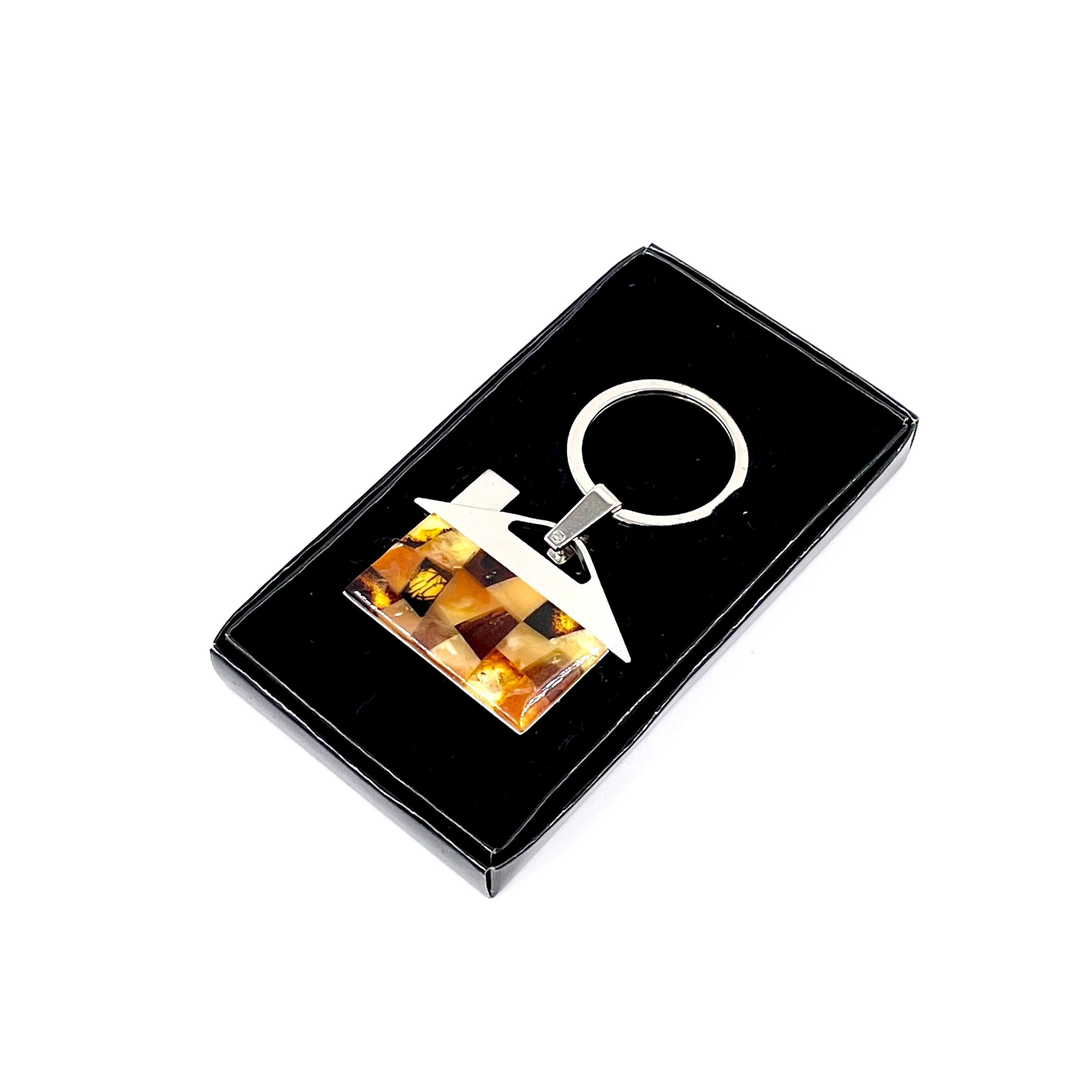 Amber House Keychain – Perfect Gift for Amber Lovers