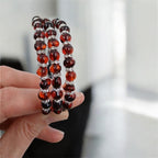 Baroque Bracelet with Cognac Amber