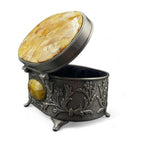Oval Jewelry Vault Box