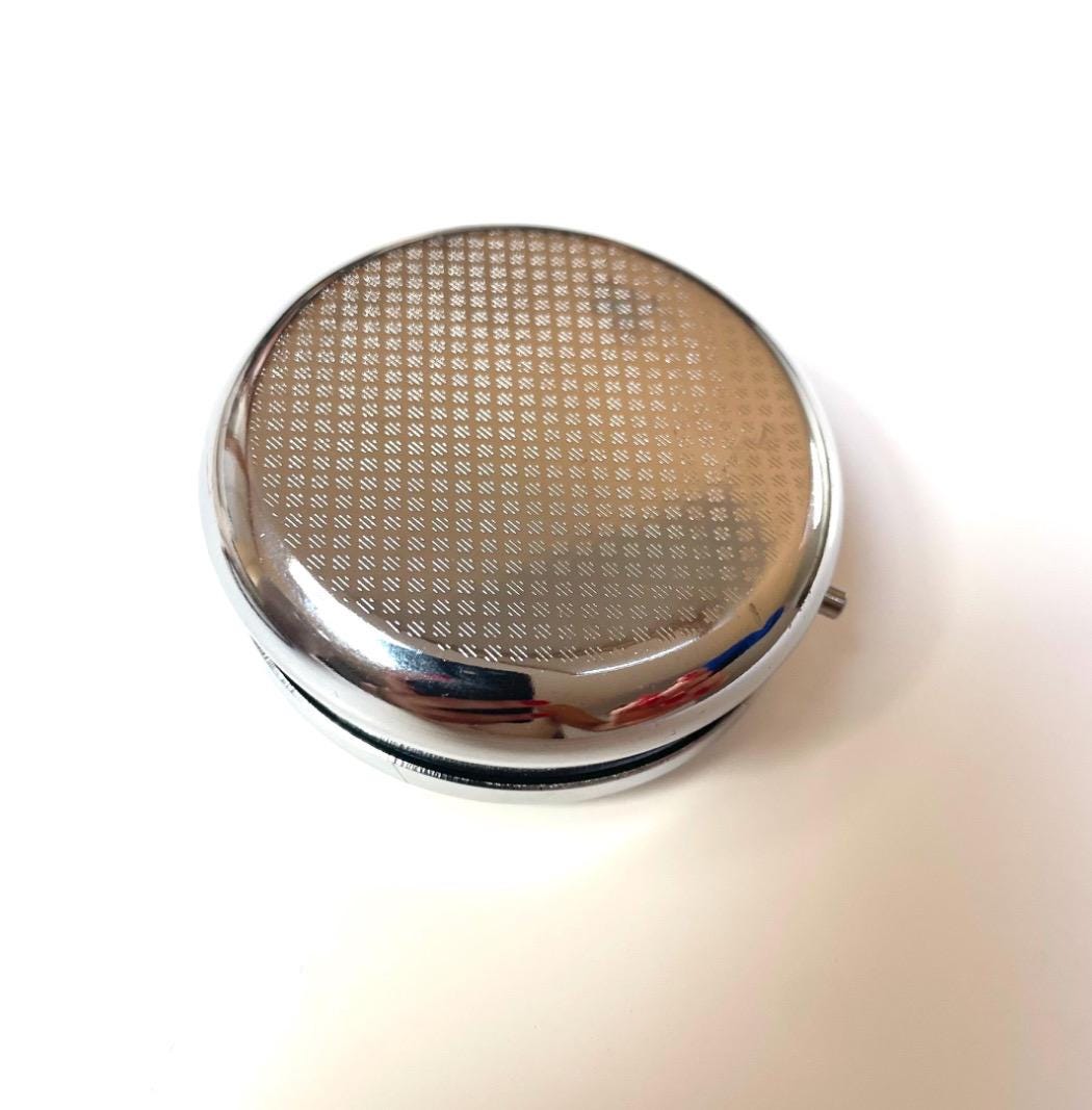 Round Shaped Travel Pill Box