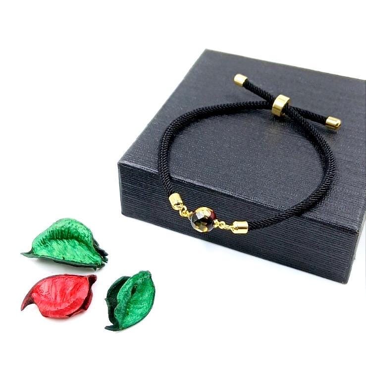 Elegant lightweight amber cord bracelets for everyday wear or gifting