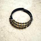 Faceted Amber Bracelet 3 in 1