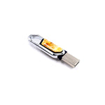Įkelti vaizdą į galerijos peržiūros priemonę, USB atmintinė dekoruota gintaro mozaika
