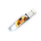 USB Flash Drive With Amber | Ambermozaika