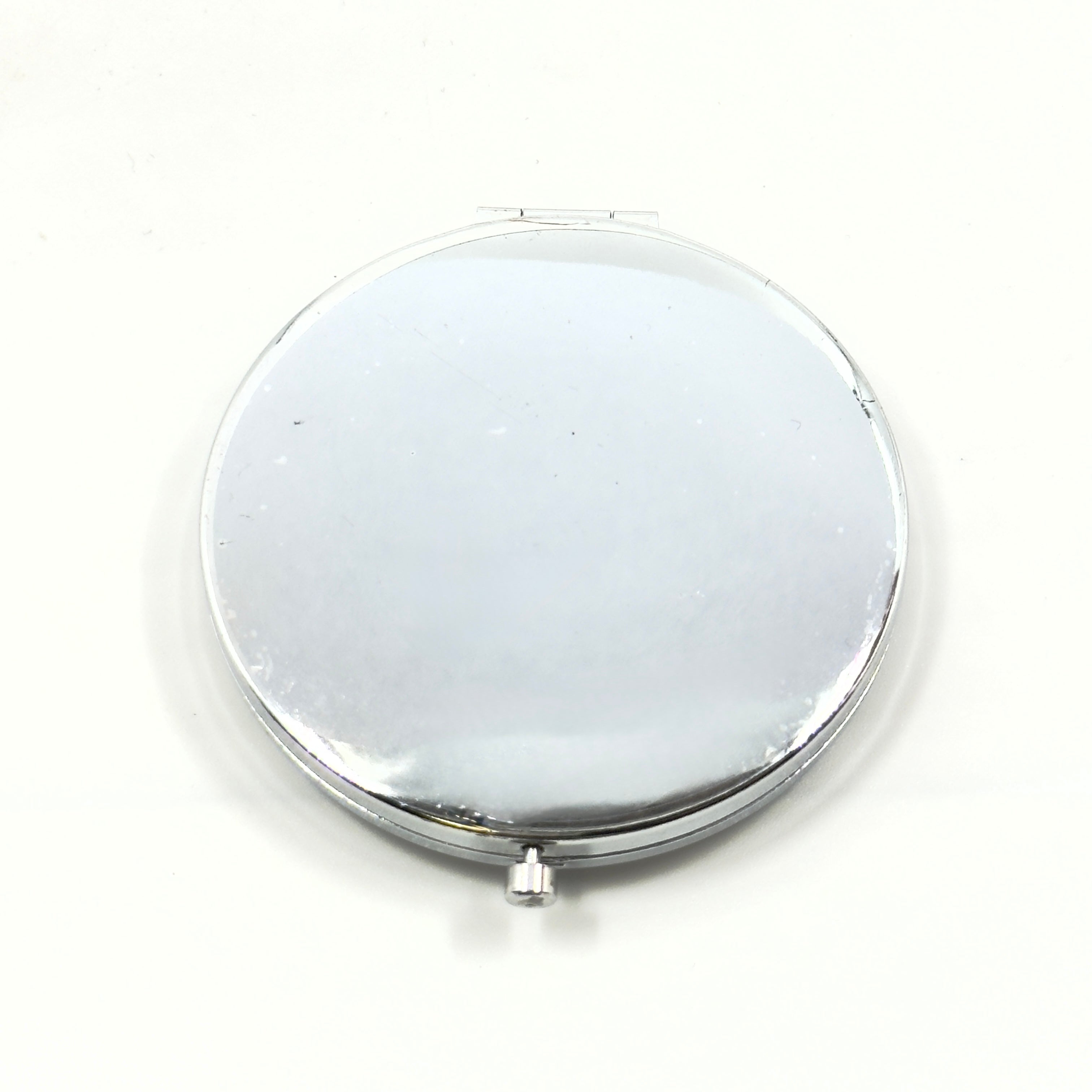 Compact Round Hand Mirror For Travel