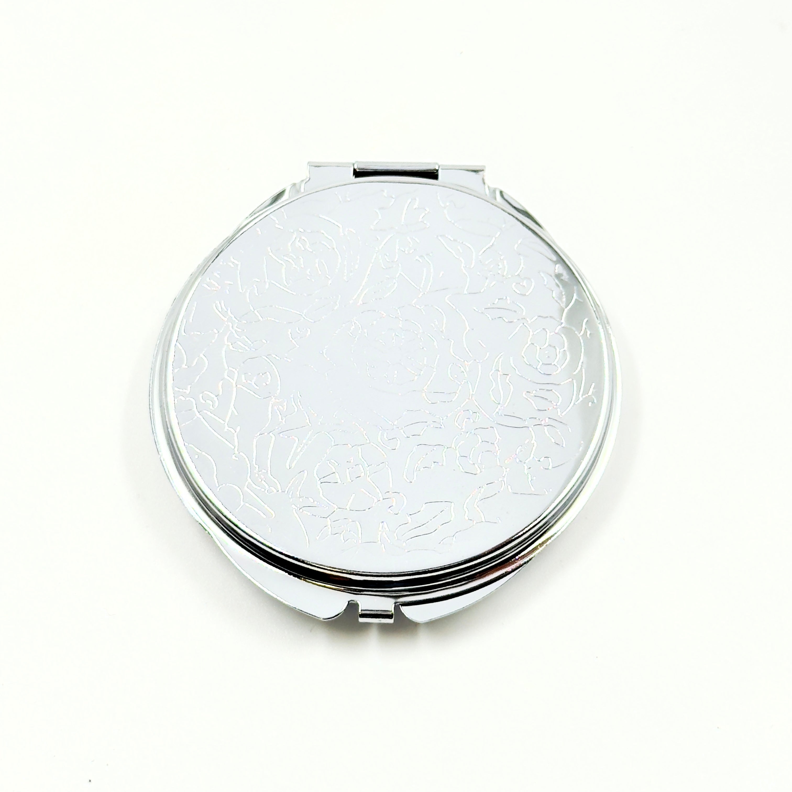Elegant Small Round-Shaped Makeup Mirror