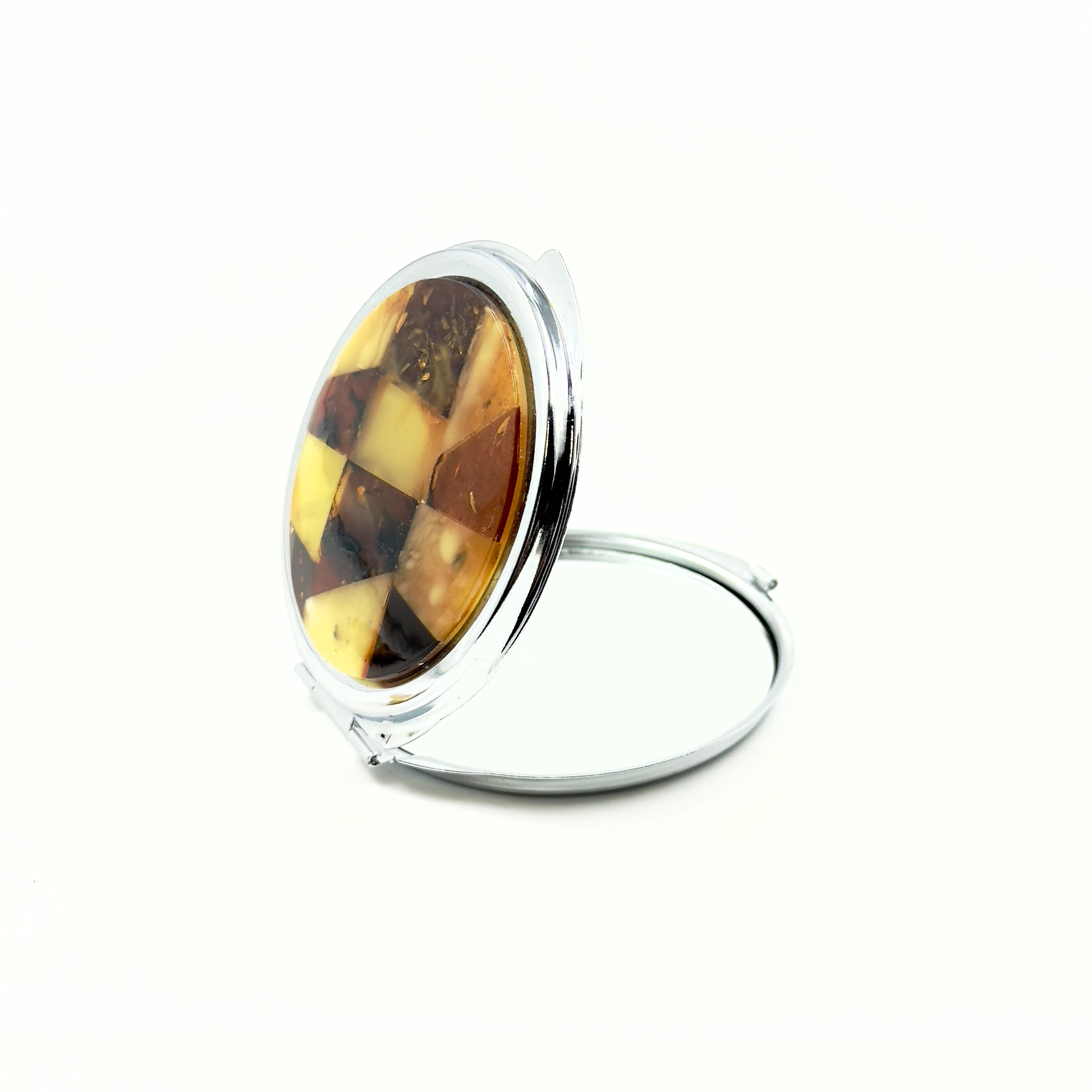 Compact Round Mirror Gift For Pocket