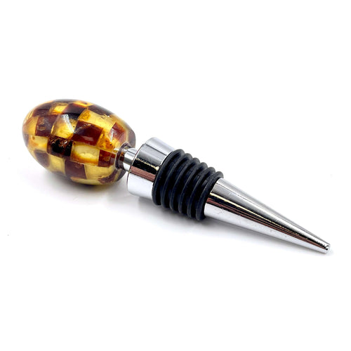cork stainless steel egg amber mozaika mozaic for wine closing